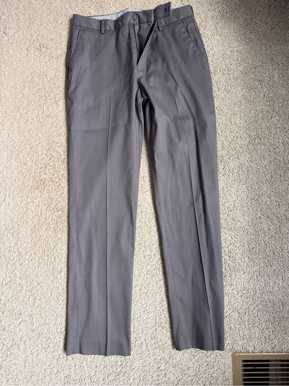 Charles Tyrwhitt Slim Fit Grey Dress Pants